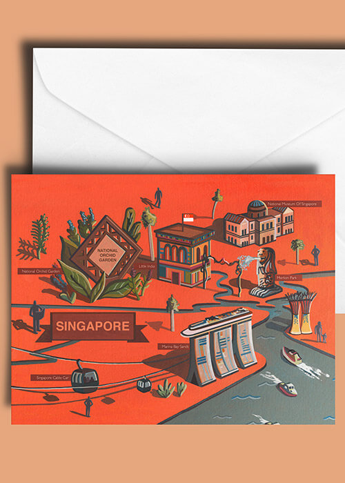 Buy the Singapore Greetings Card item