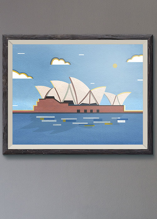 Buy the Sydney Opera House Art Print item