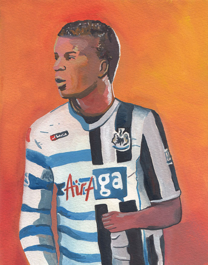 The Illustrated Game - Loic Remy Illustration