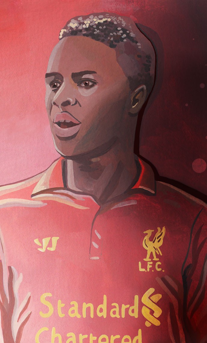 Raheem Sterling Illustration