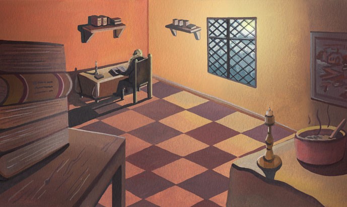 The Clerkenwell Post Illustration