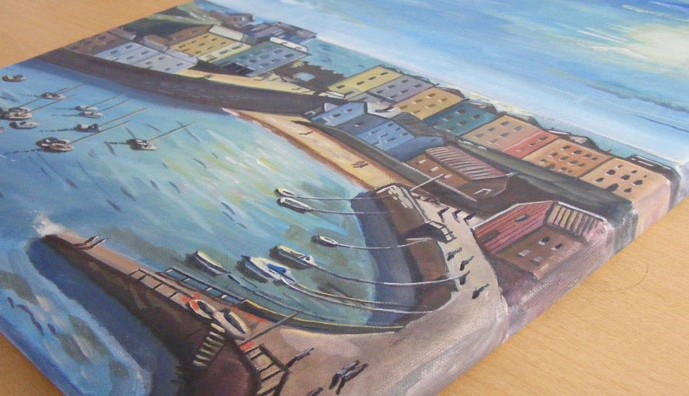Tenby Canvas Painting