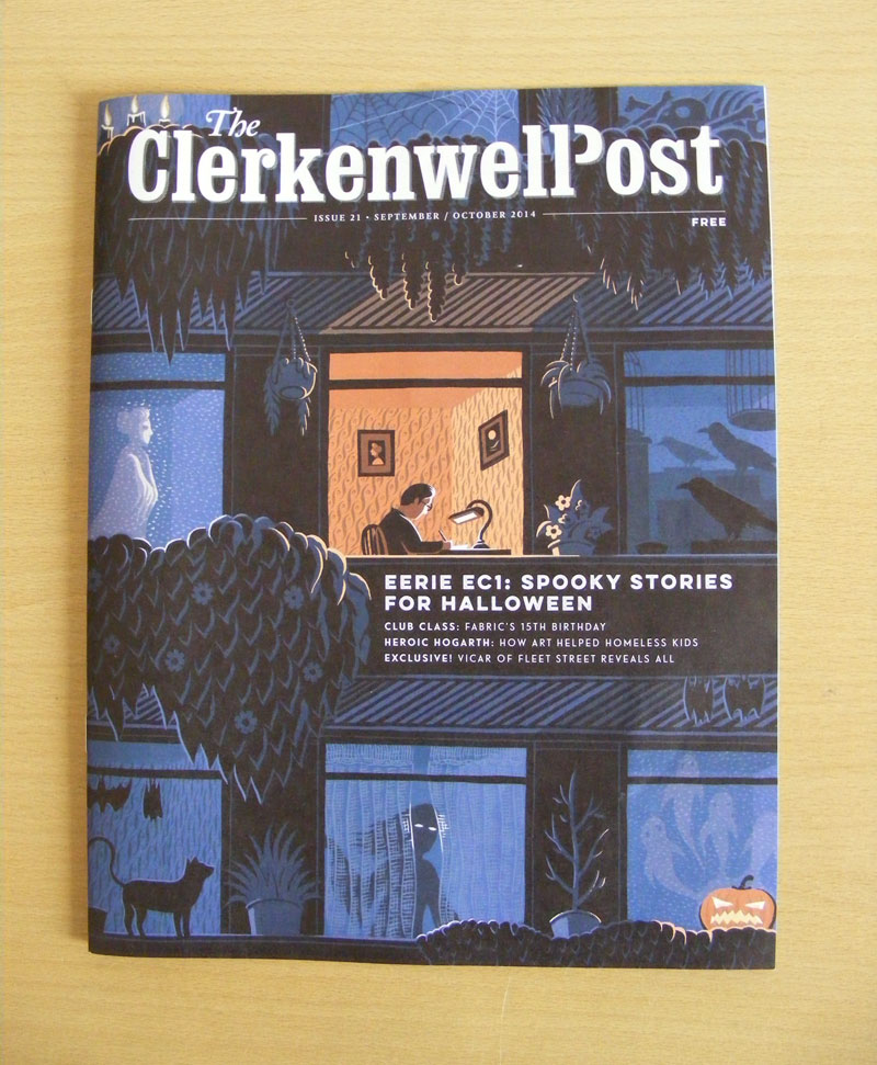 The Clerkenwell Post Cover By Jon McNaught