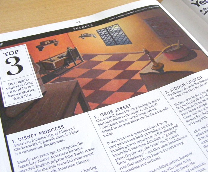 The Clerkenwell Post Illustration Photographs