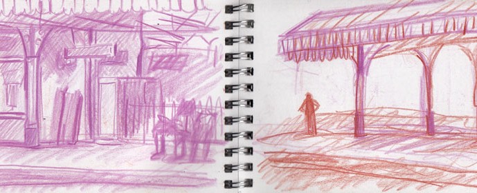 October 2014 Sketchbook Entry