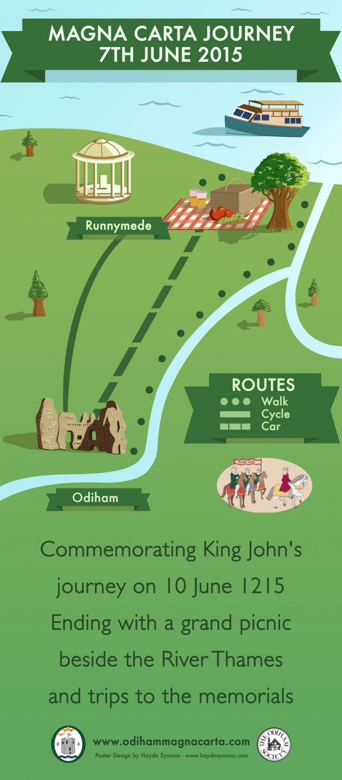 Magna Carta Poster Illustration