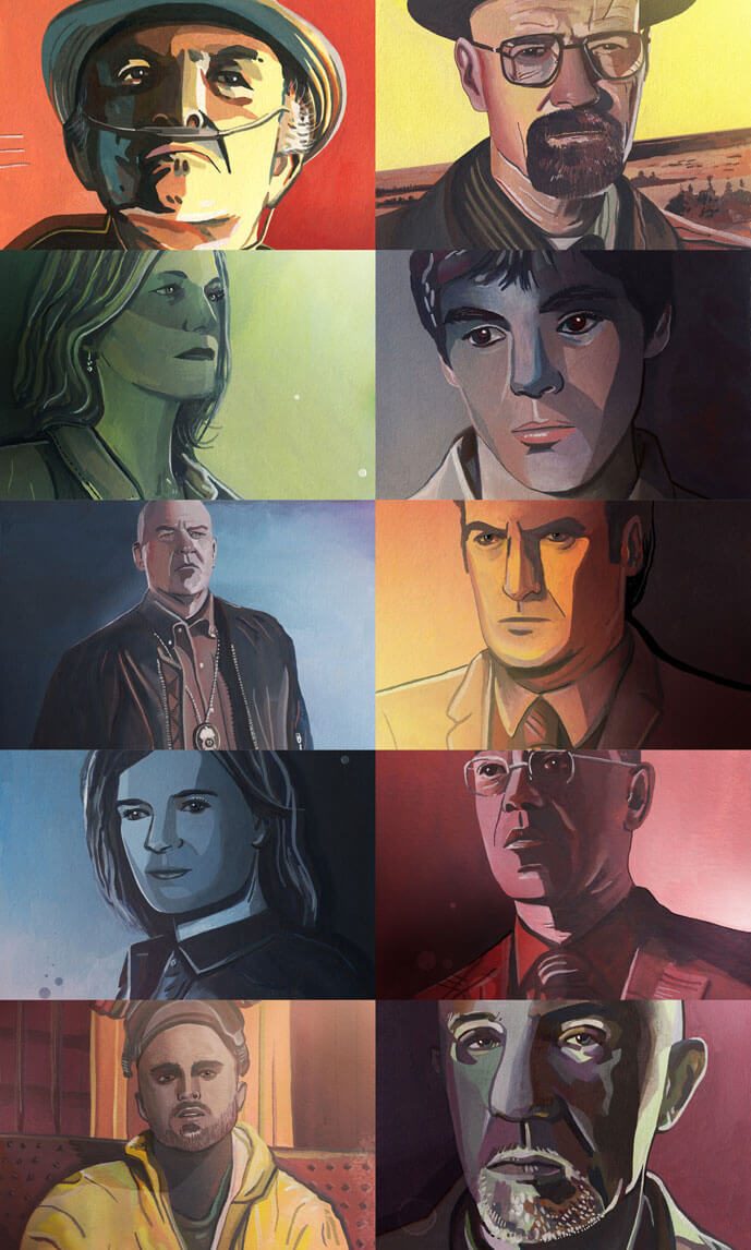 Breaking Bad Illustrations