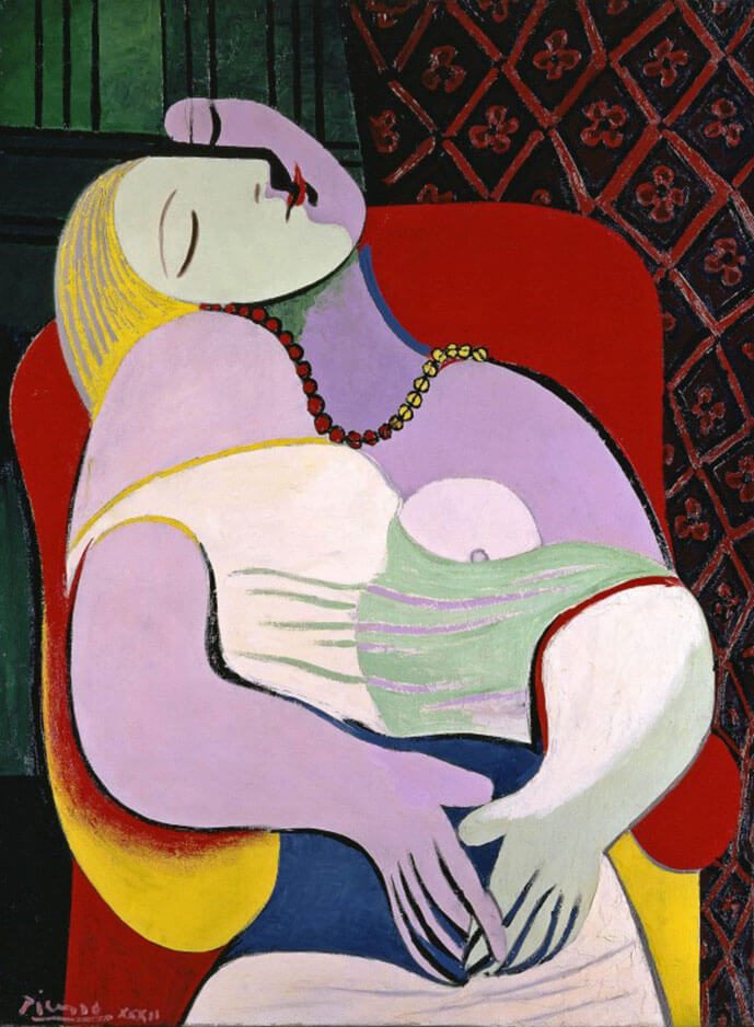 Pablo Picasso - Le Reve (The Dream - 1932)