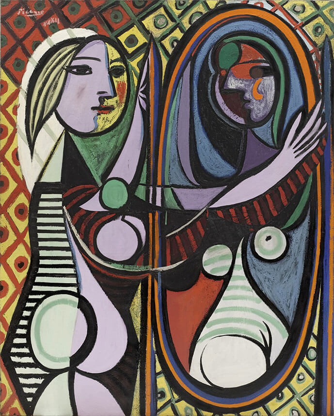 A Girl Before A Mirror - Pablo Picasso