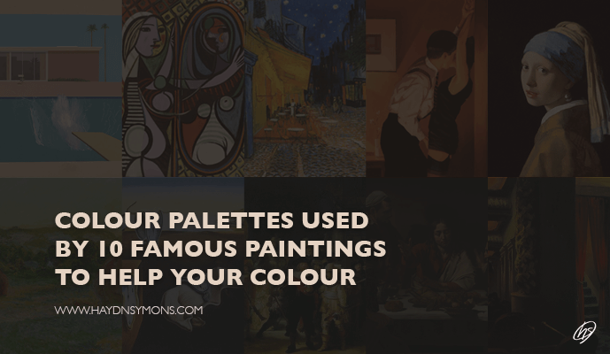 Colour Palettes Of Famous Paintings