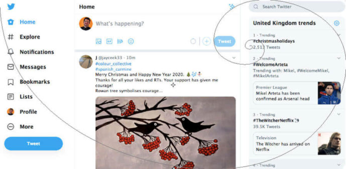 Twitter Golden Ratio