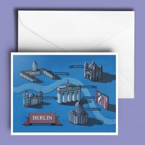 Berlin greetings card