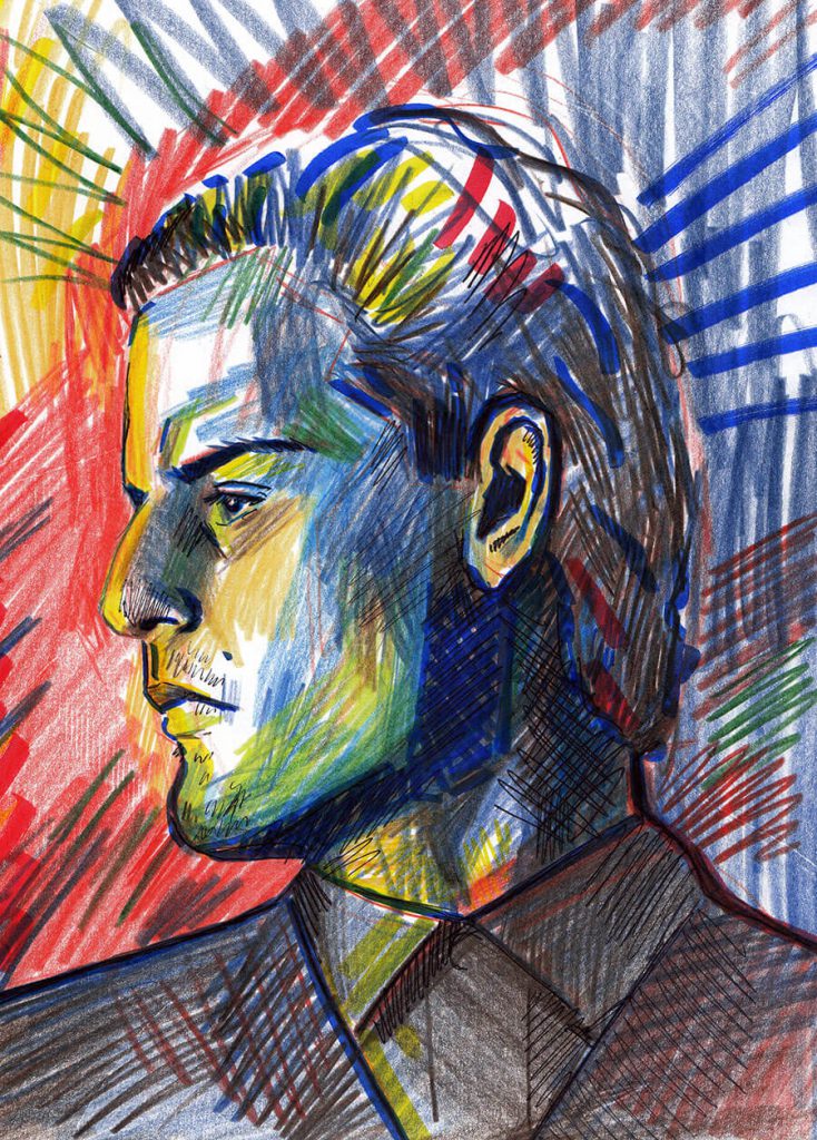 Dimension DJ drawing