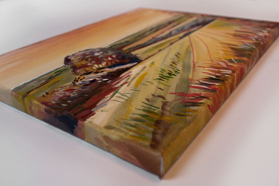 Hampshire landscape painting