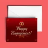 Happy Engagement Greetings Card