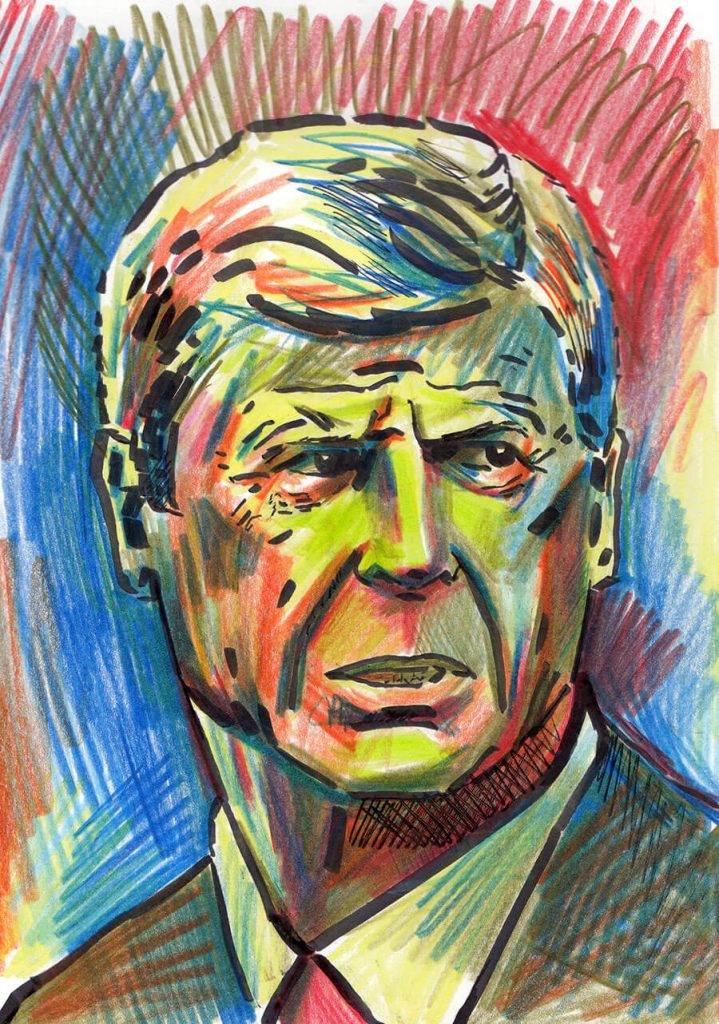 Arsene Wenger portrait