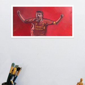 Steven Gerrard Painting