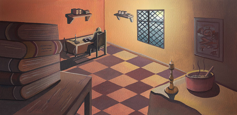 Interior illustration