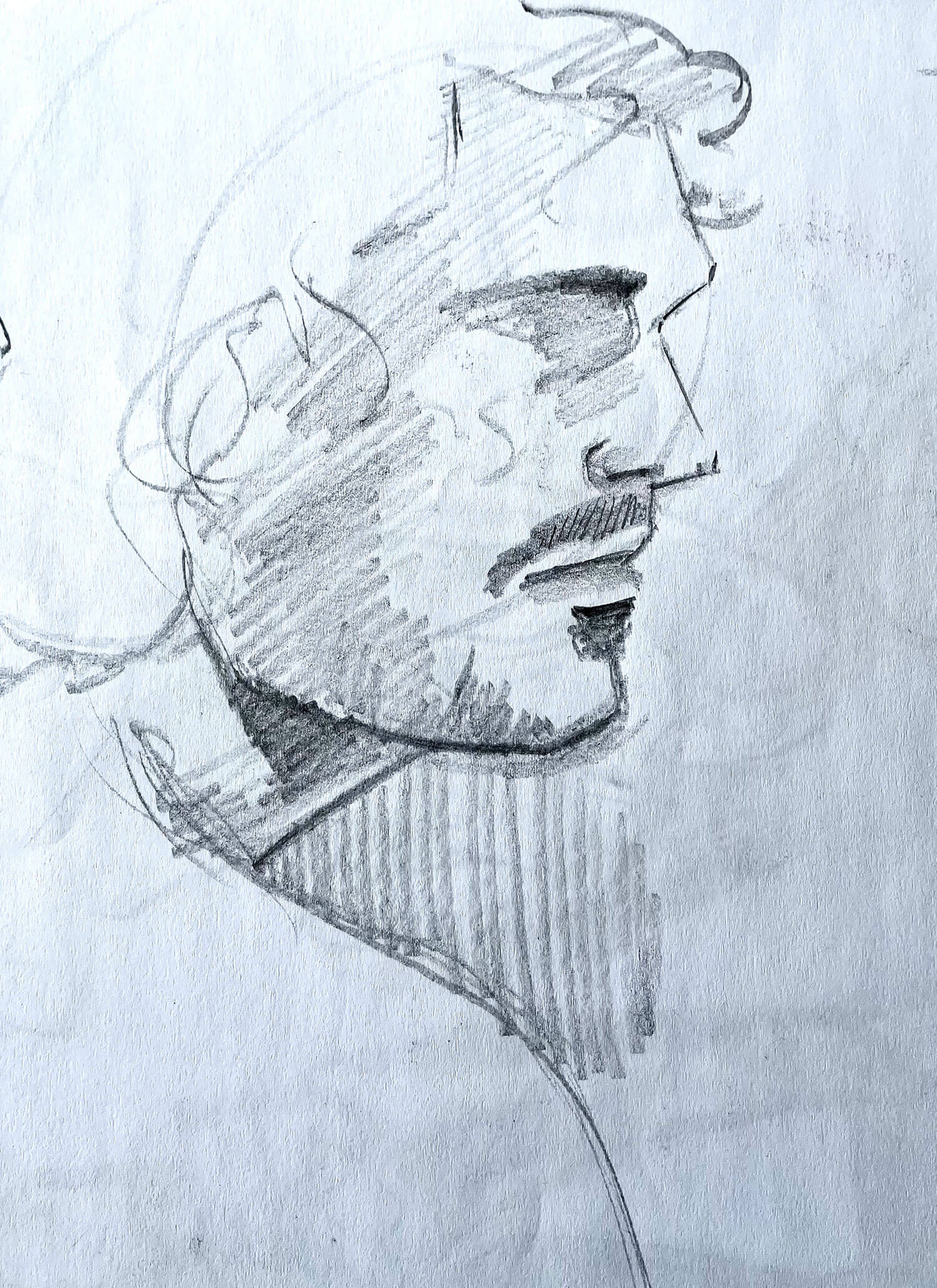 Life Drawing Portrait Art