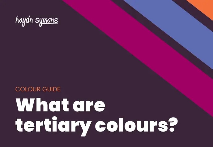 What are tertiary colours?