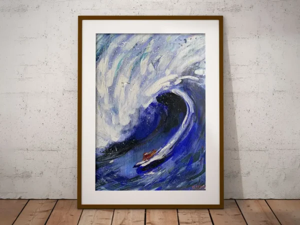 Surfing Artwork