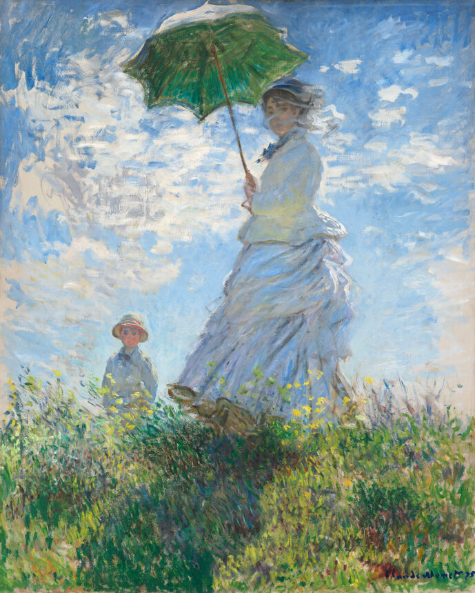 Claude Monet's Madame Monet and Her Son (1875)