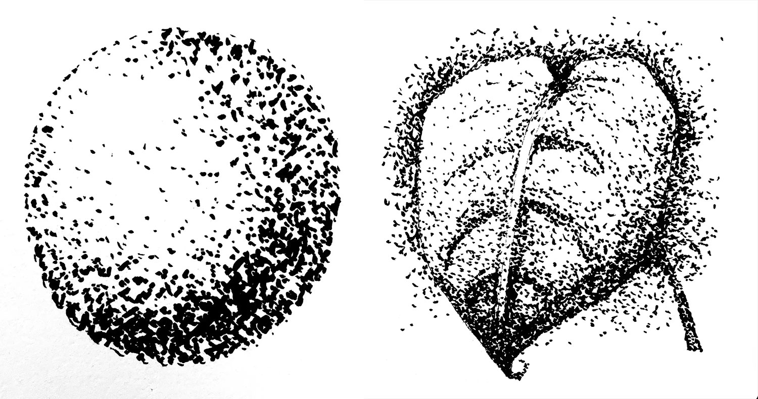 Stippling Drawing Technique