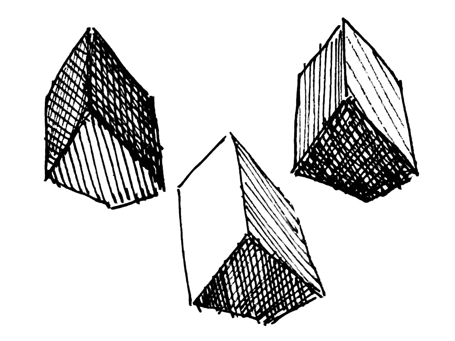 Cross Hatching Drawing