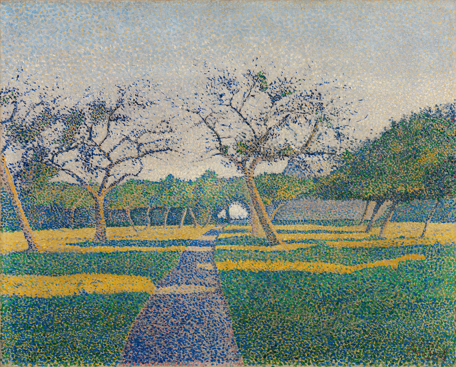Orchard at la Louviere by Alfred William Finch