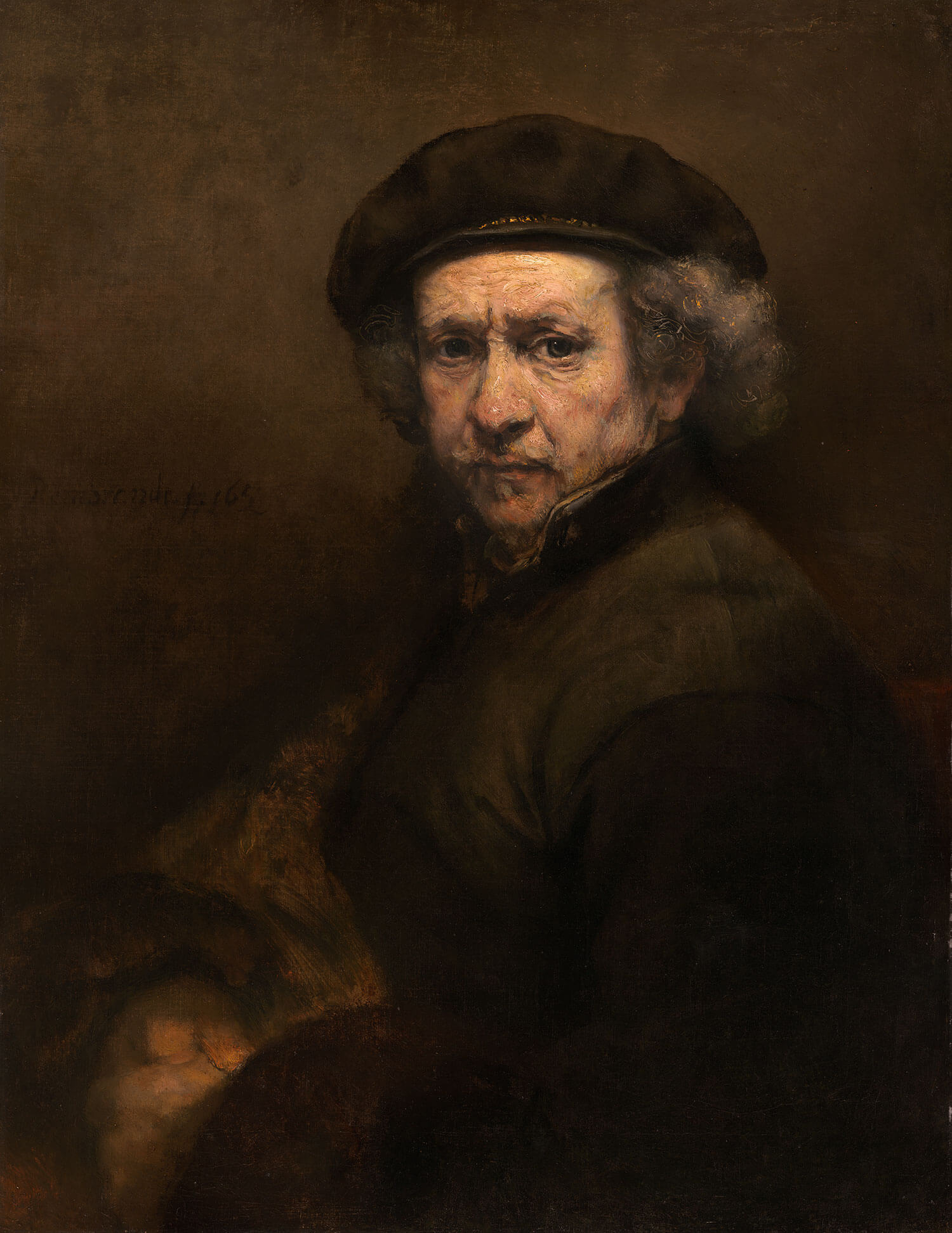 Rembrandt van Rijn's - Self Portrait