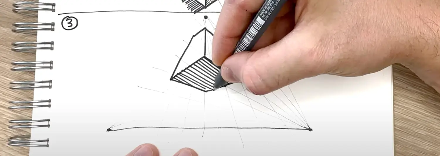3 Point Perspective Drawing