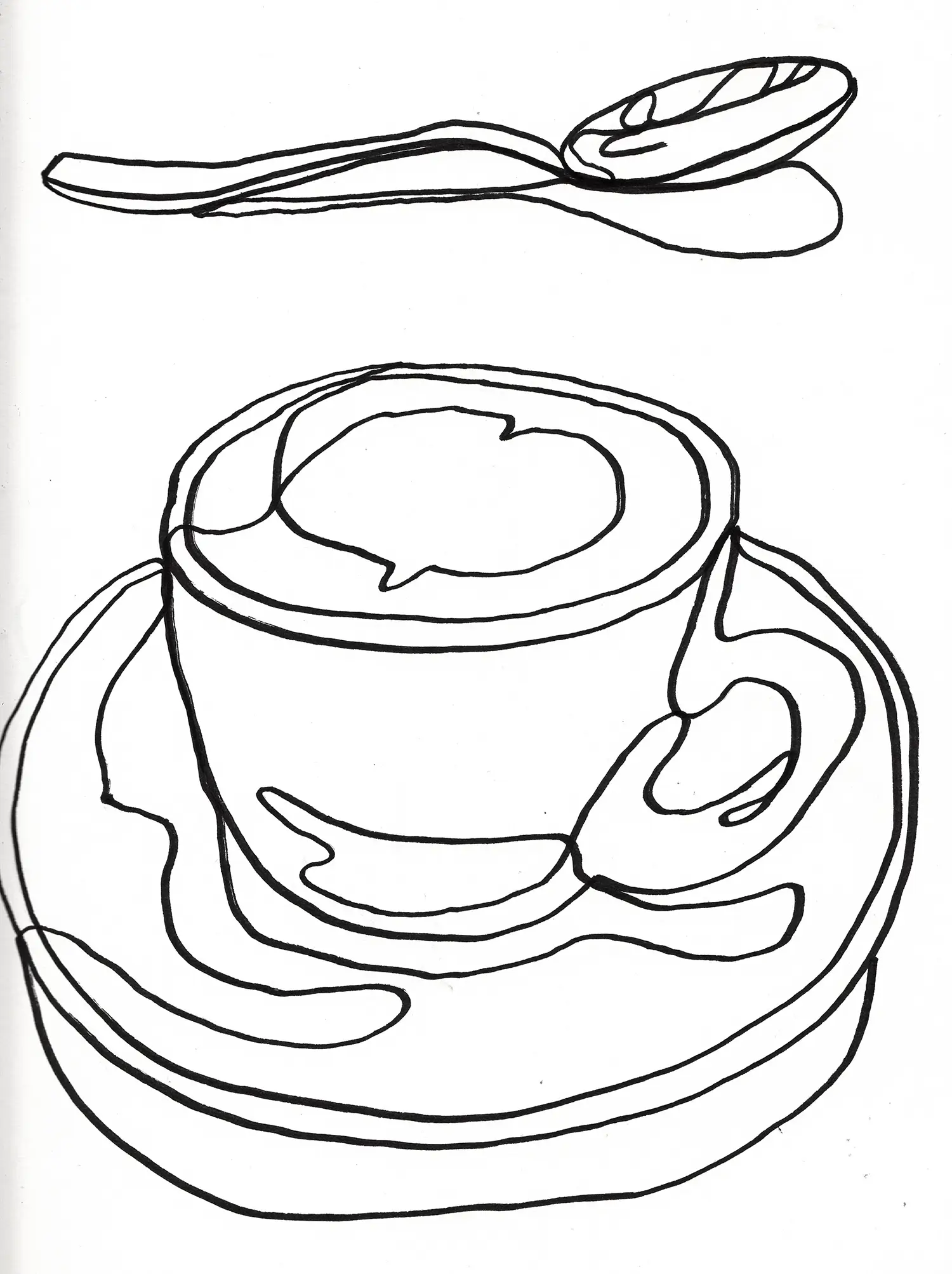 Continuous Line Drawing Exercise