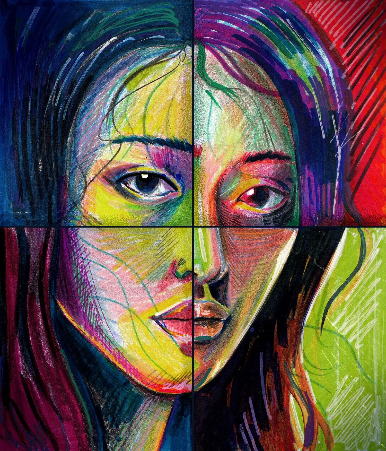 Digital Pencil Drawing