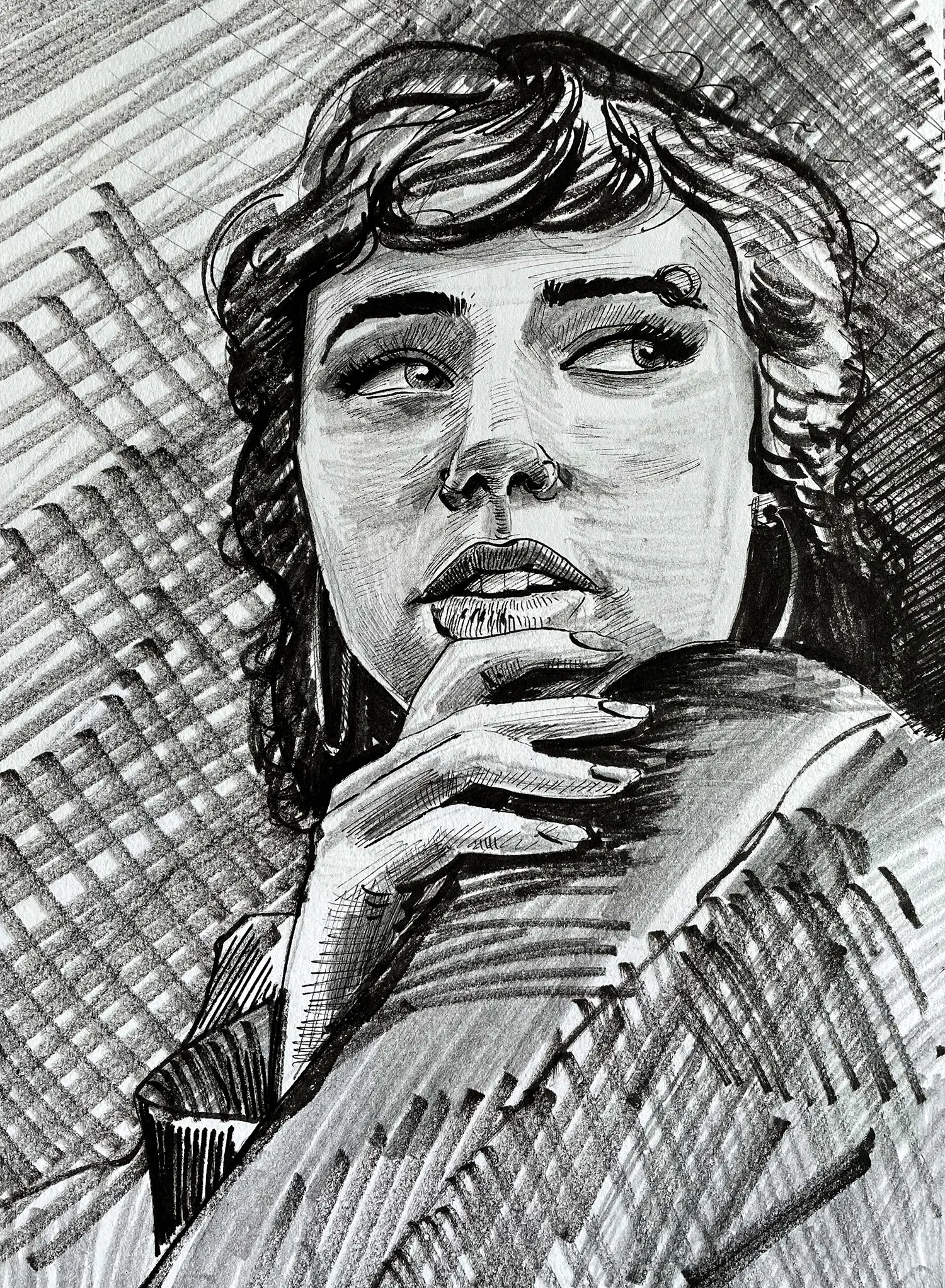 Pencil & Pen Drawing