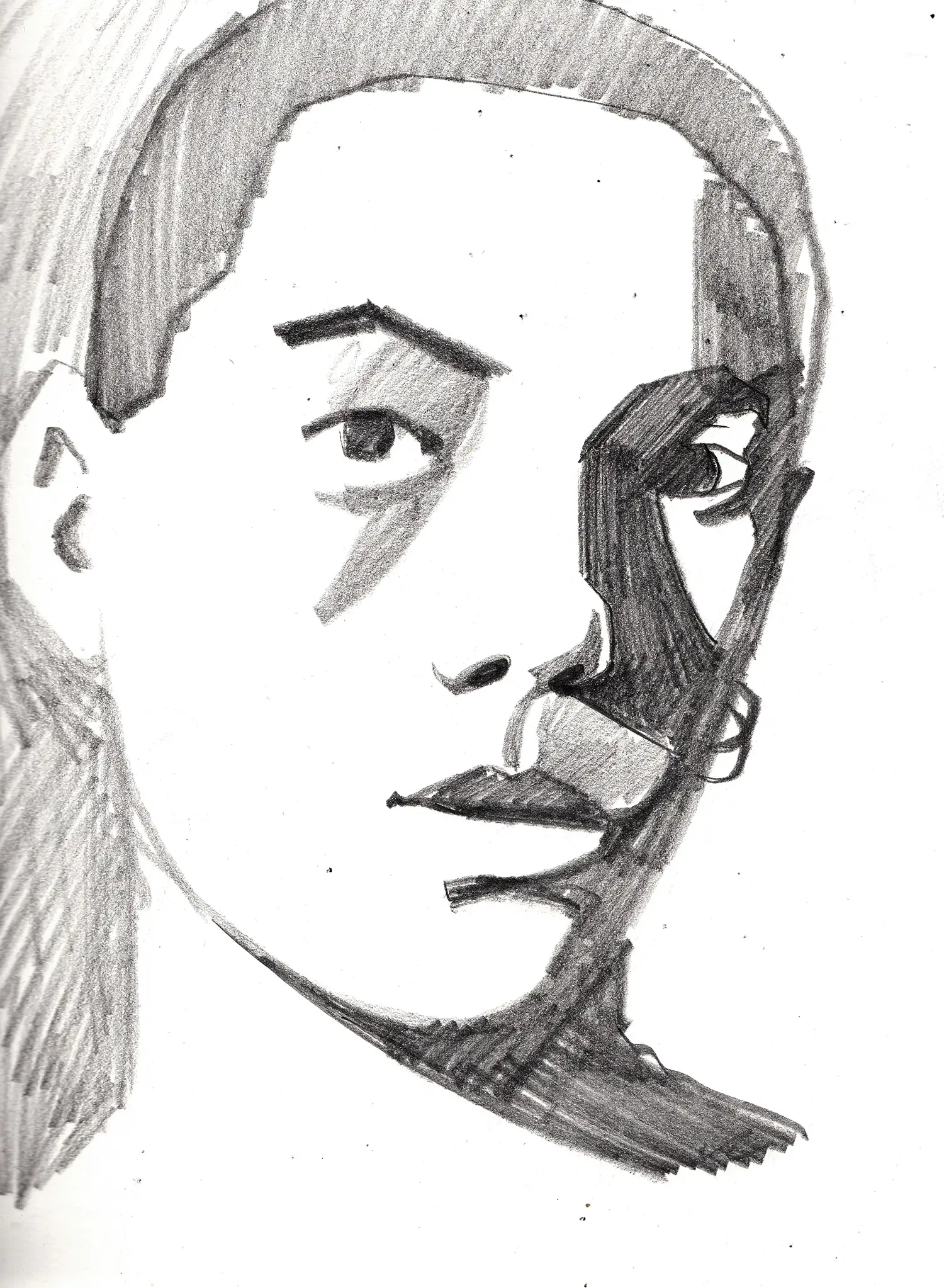 Face Portrait Drawing