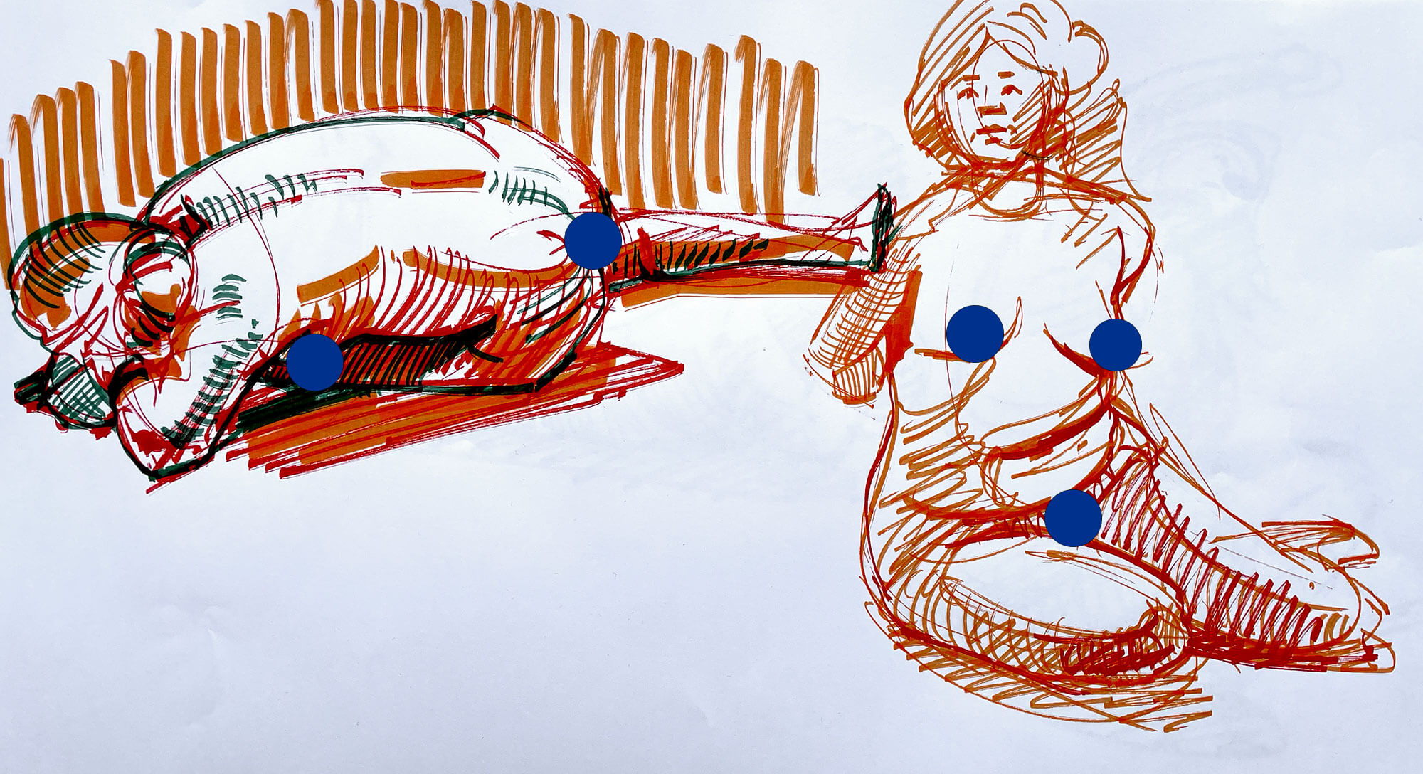 Figure Drawing Sketch