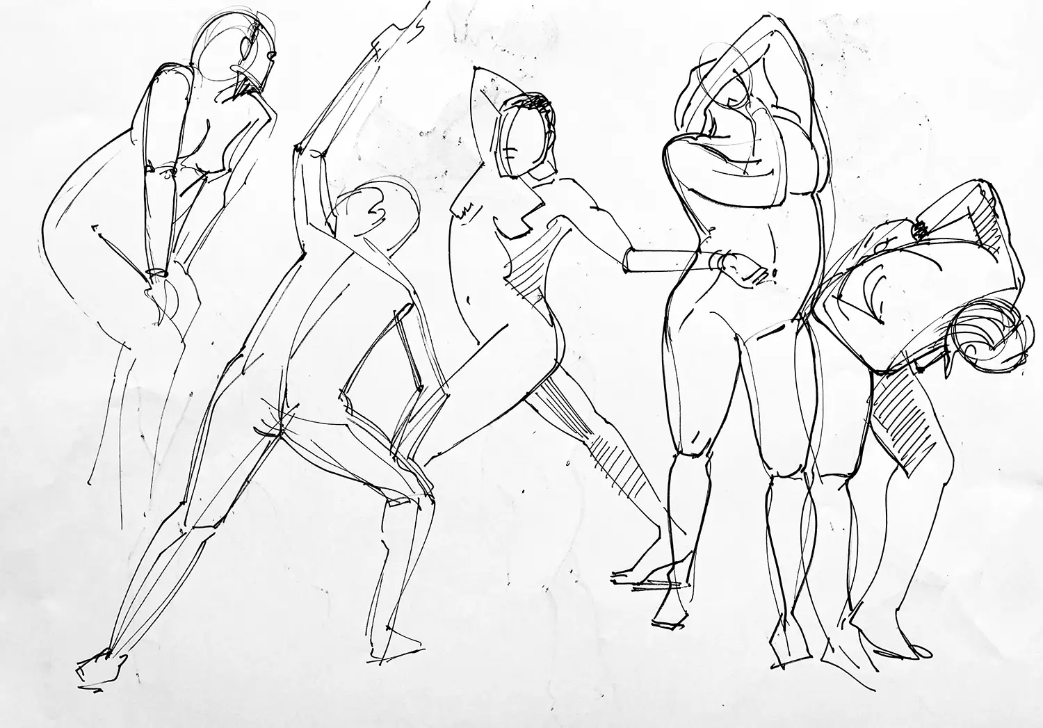 Pen Figure Drawing