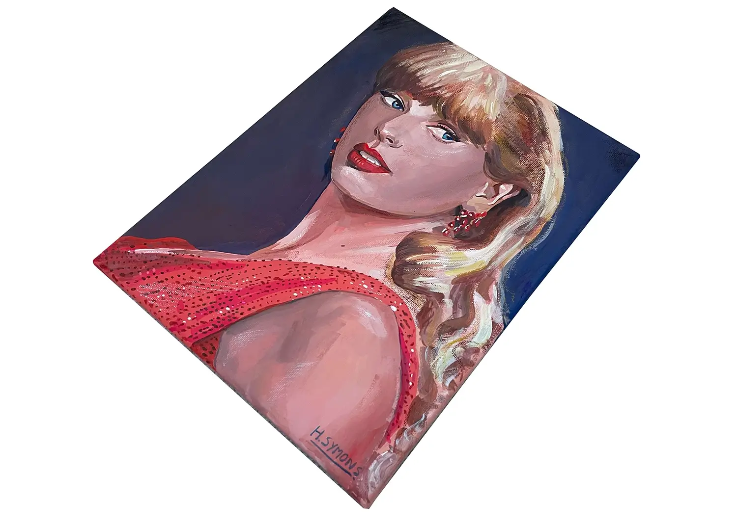 Taylor Swift Canvas Portrait Art