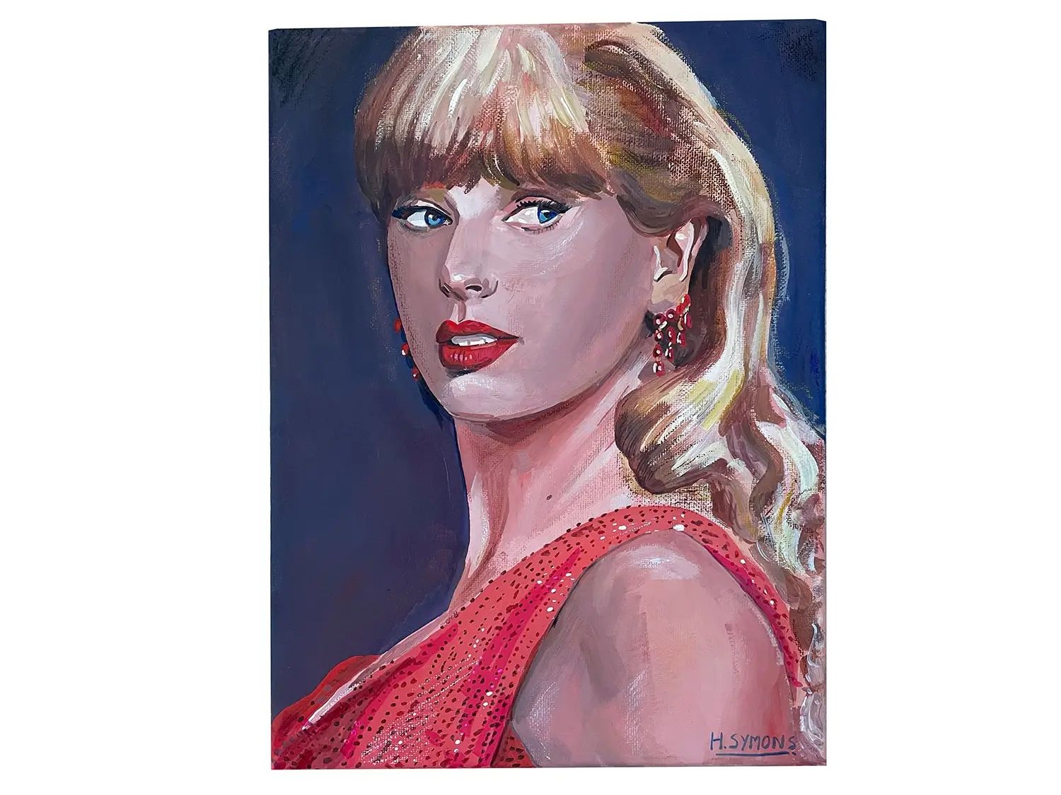 Taylor Swift Portrait Canvas Art