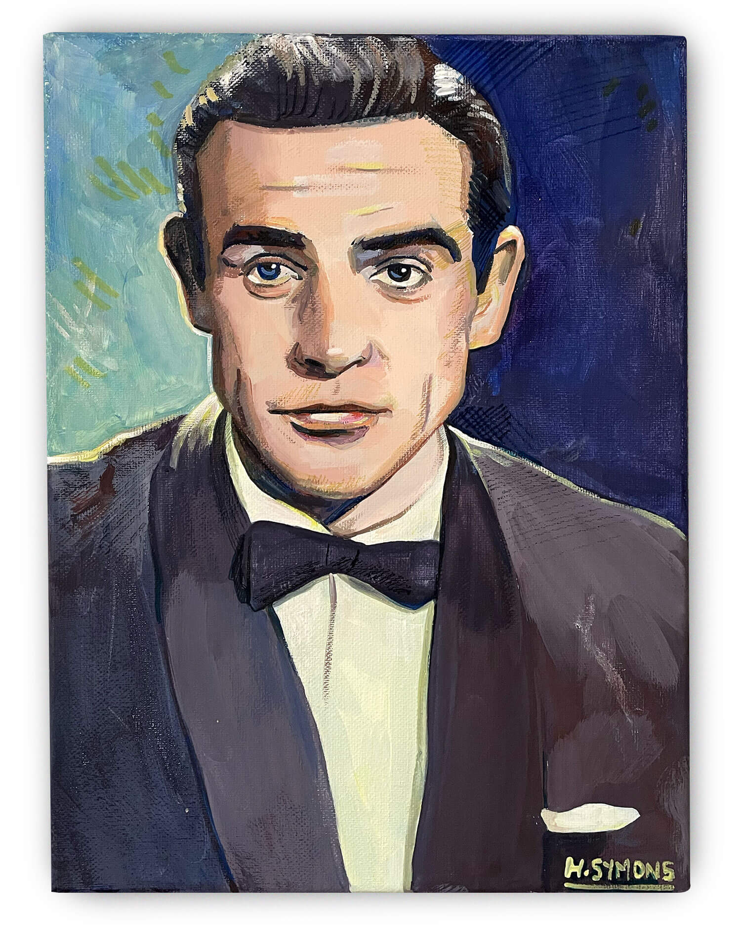James Bond Portrait Art