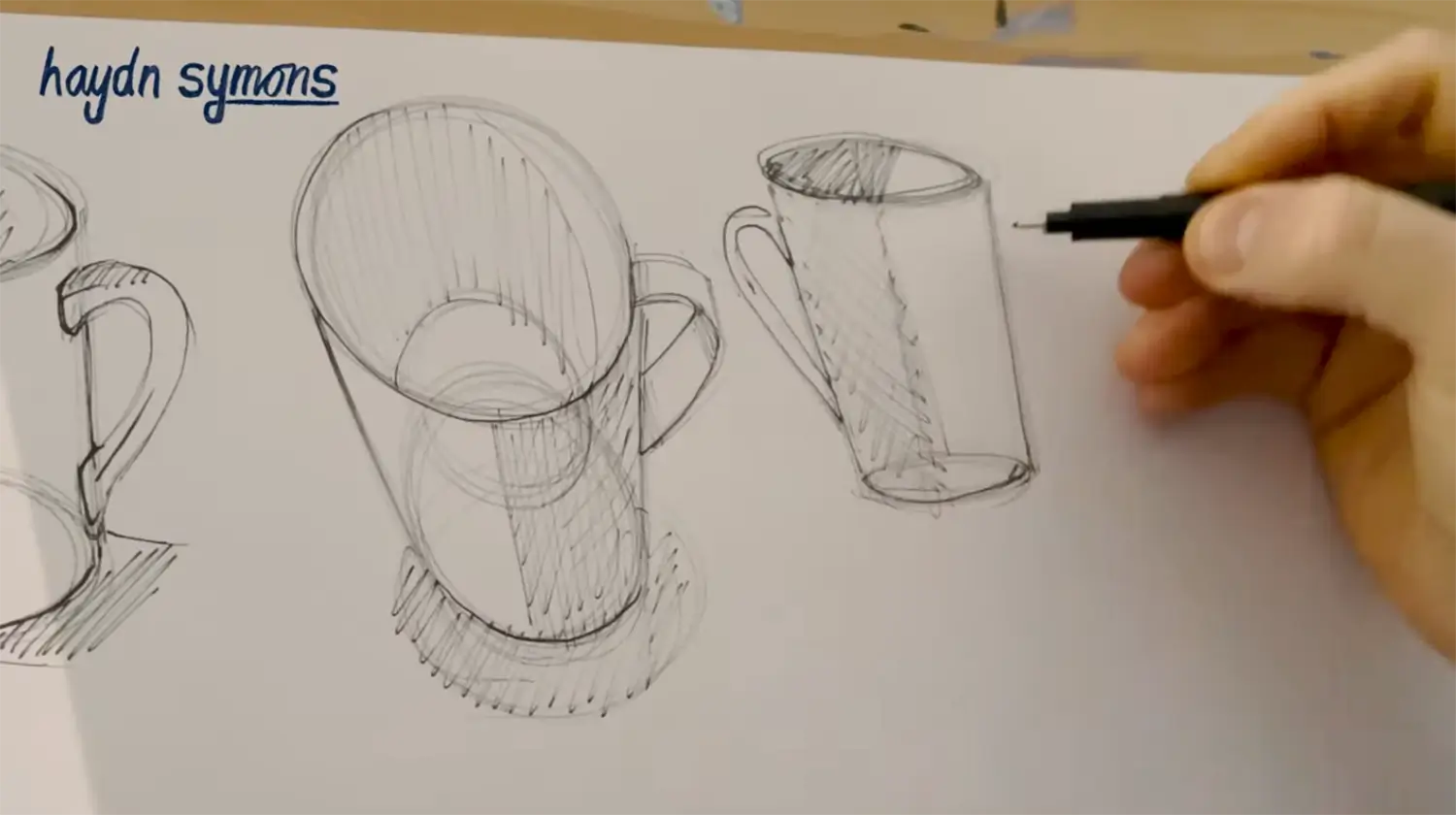 Drawing An Object In 10 Different Angles