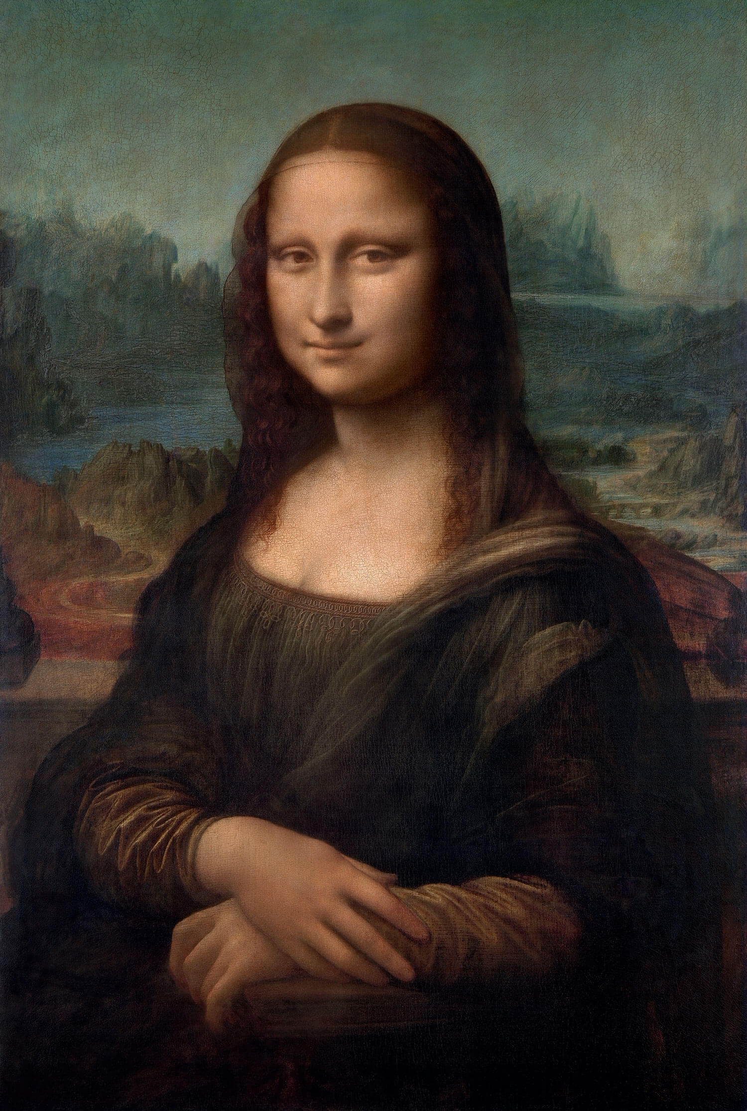 Mona Lisa Portrait Painting