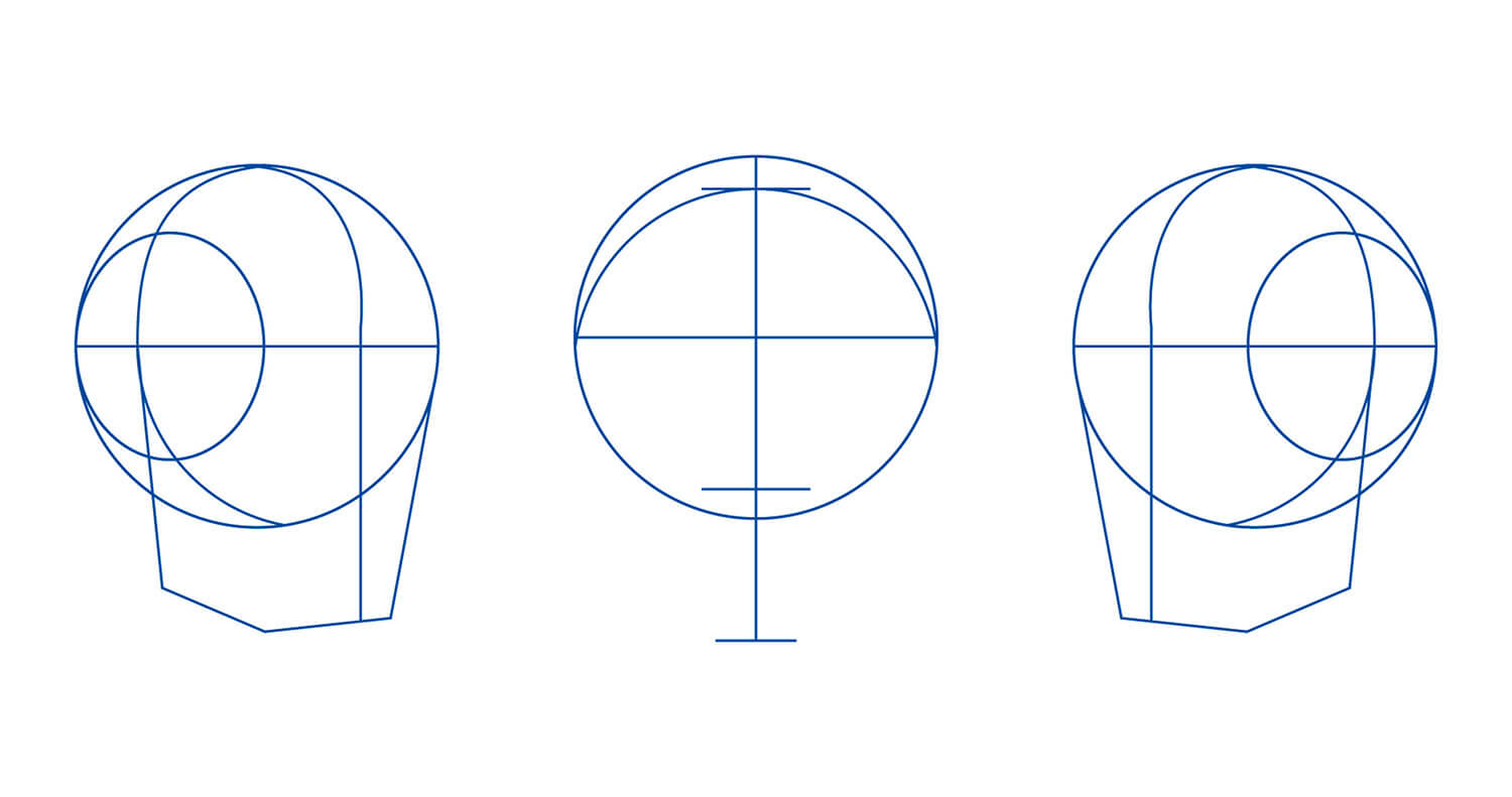 Face Drawing Using Andrew Loomis