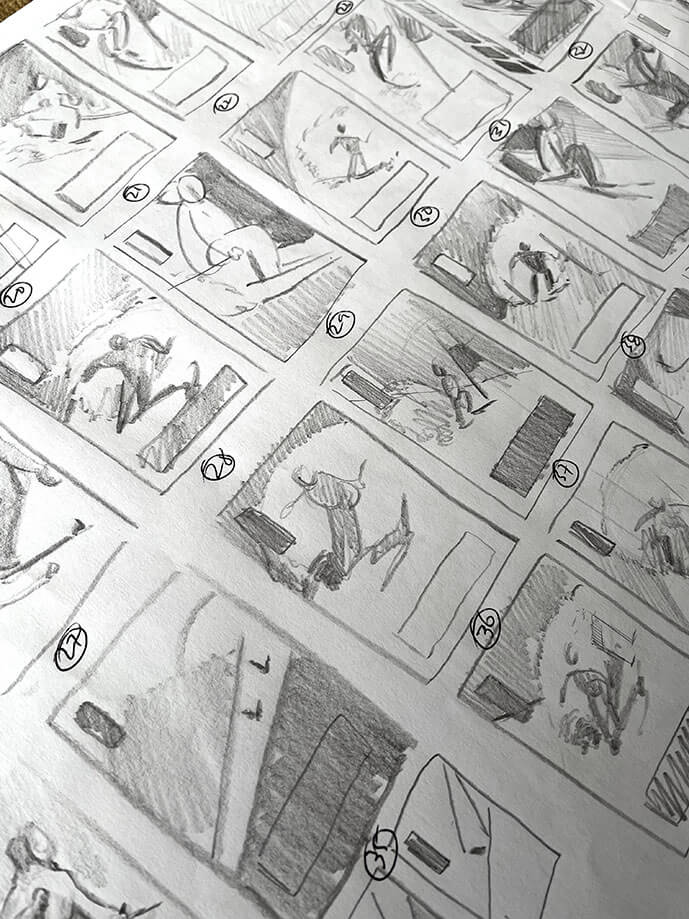 Initial Thumbnail Sketches