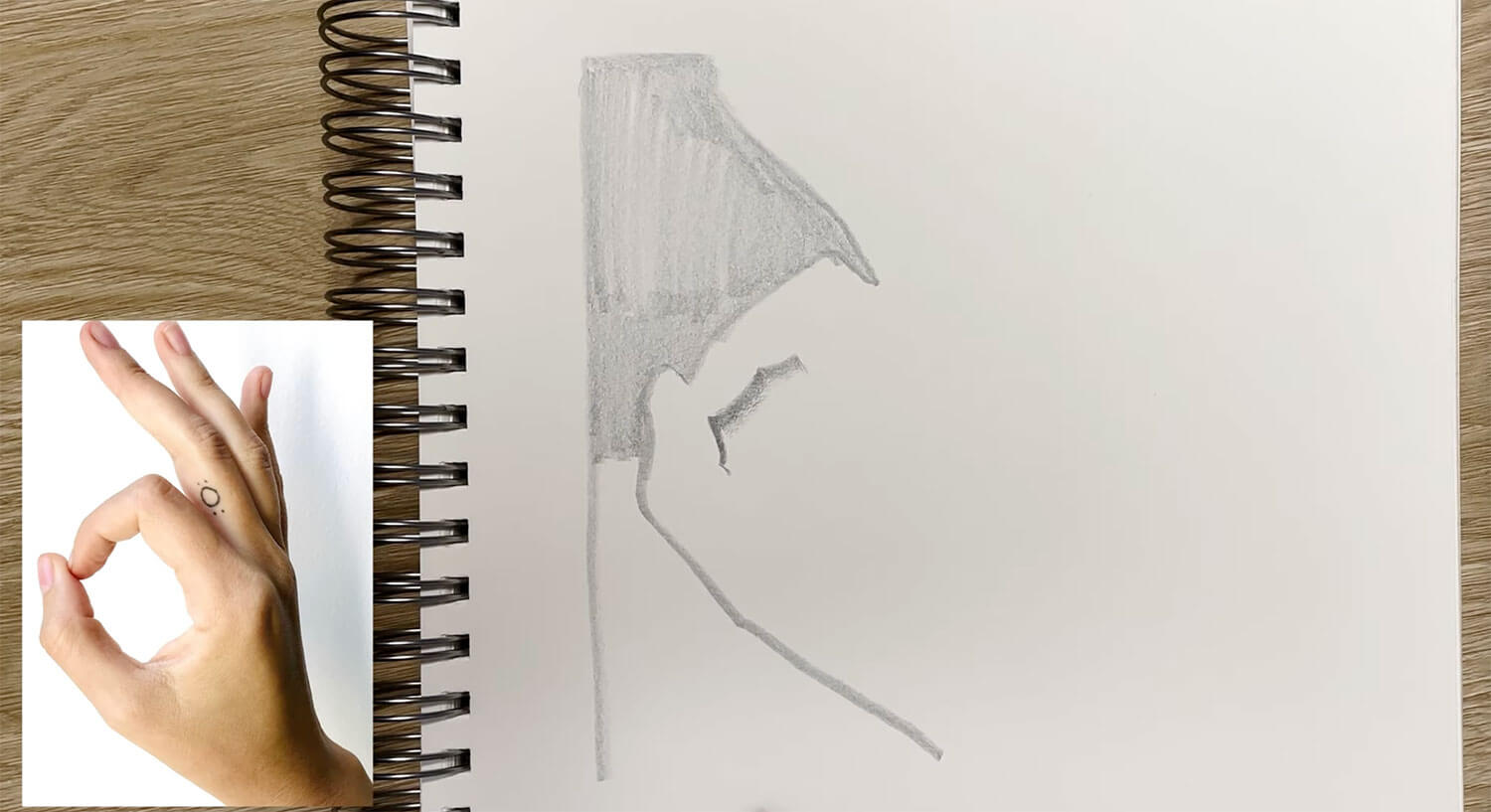 Negative Space Drawing