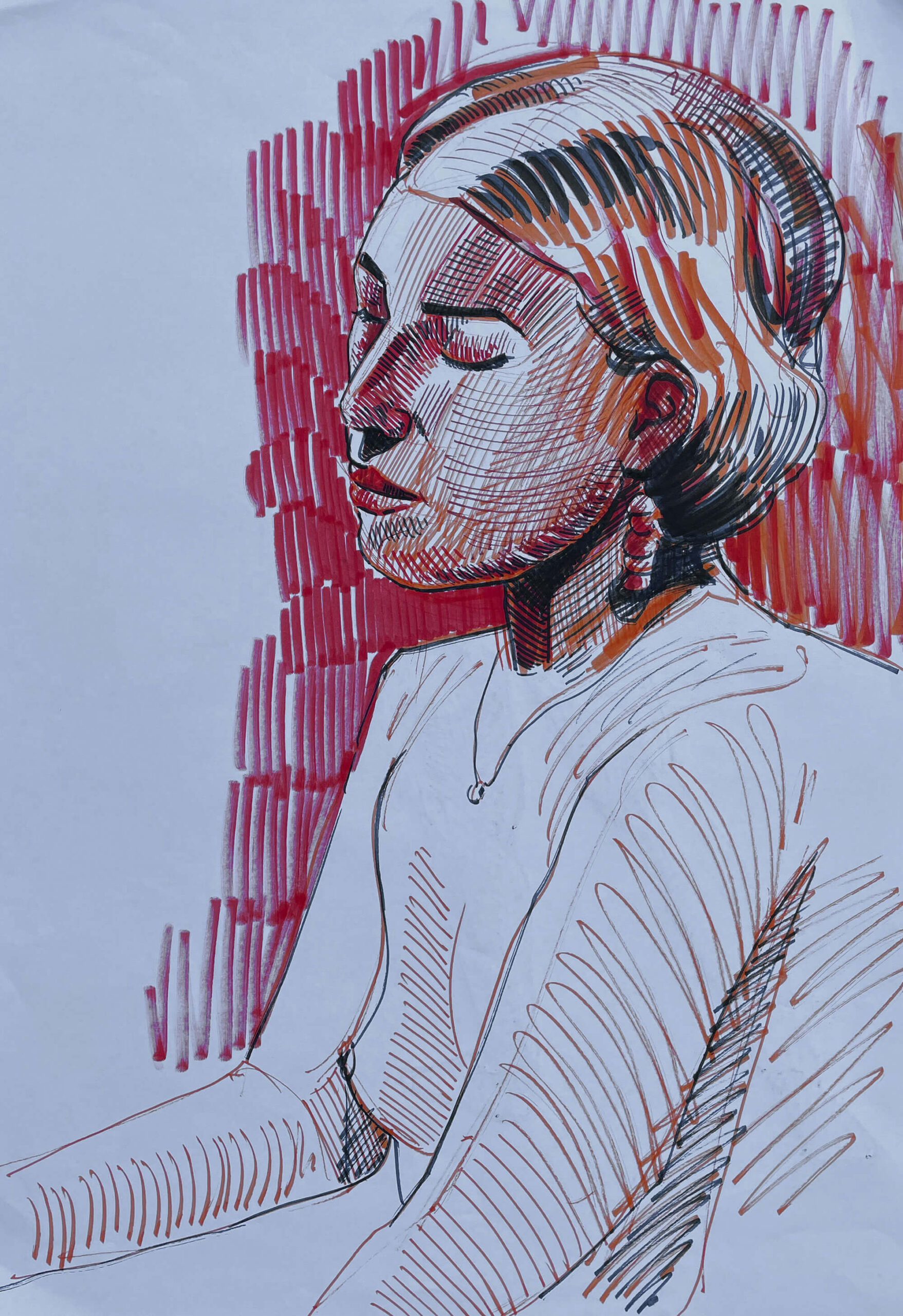 Figure Drawing Sketch