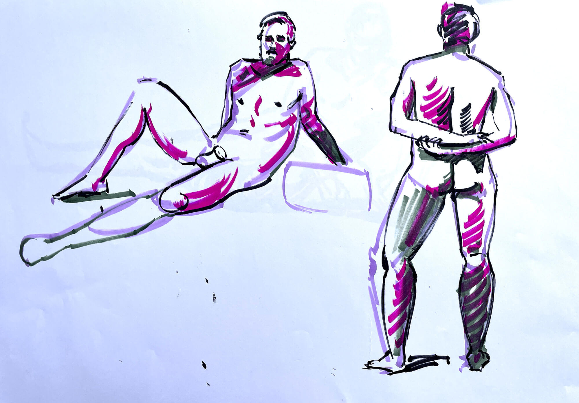 Figure Drawing Sketch