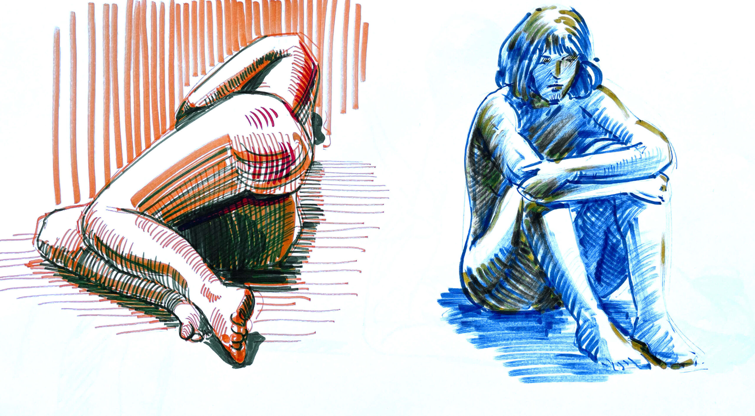Life Drawing Sketch
