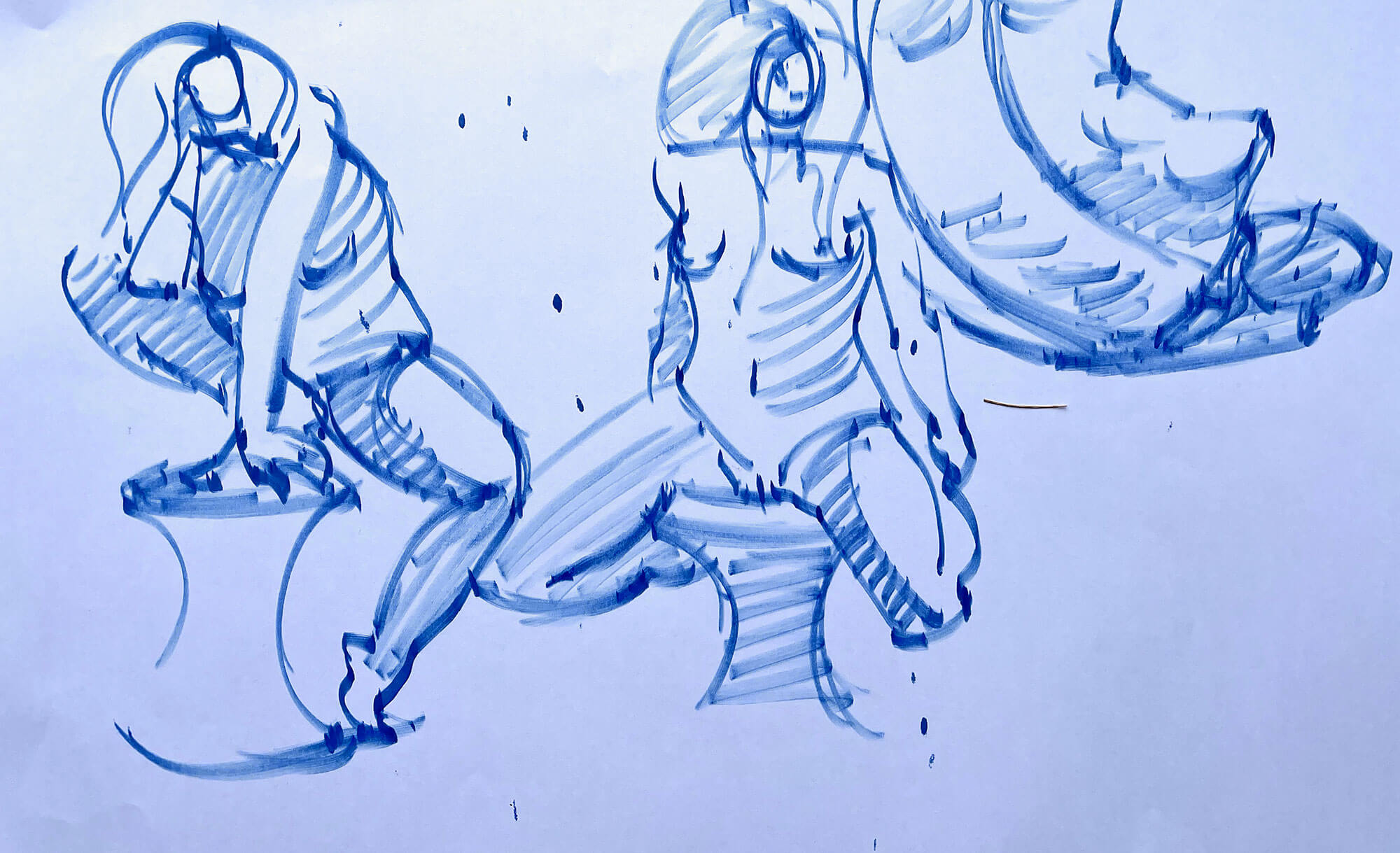 Life Drawing Sketch