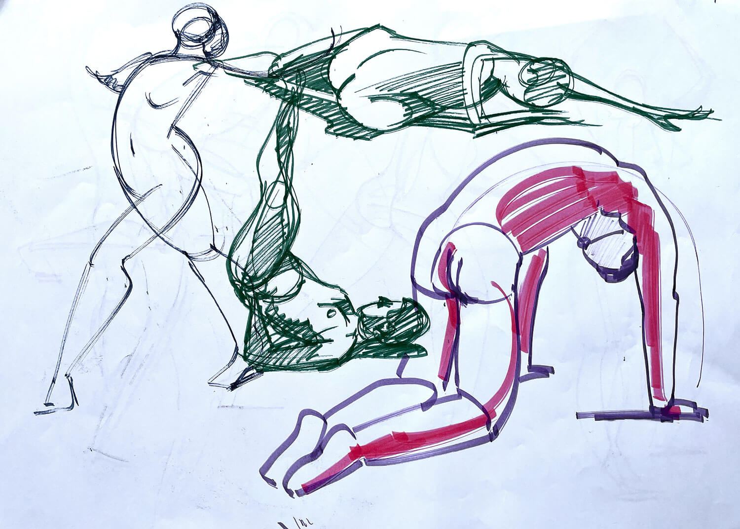 Life Drawing Sketch